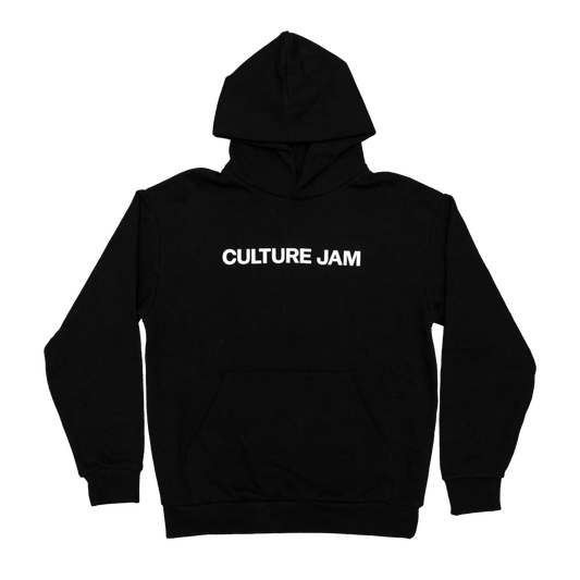 CULTURE JAM BLACK HOODIE [PRE-ORDER]