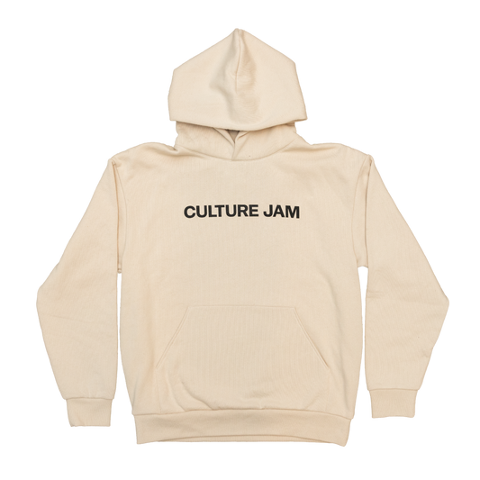 CULTURE JAM IVORY HOODIE [PRE-ORDER]