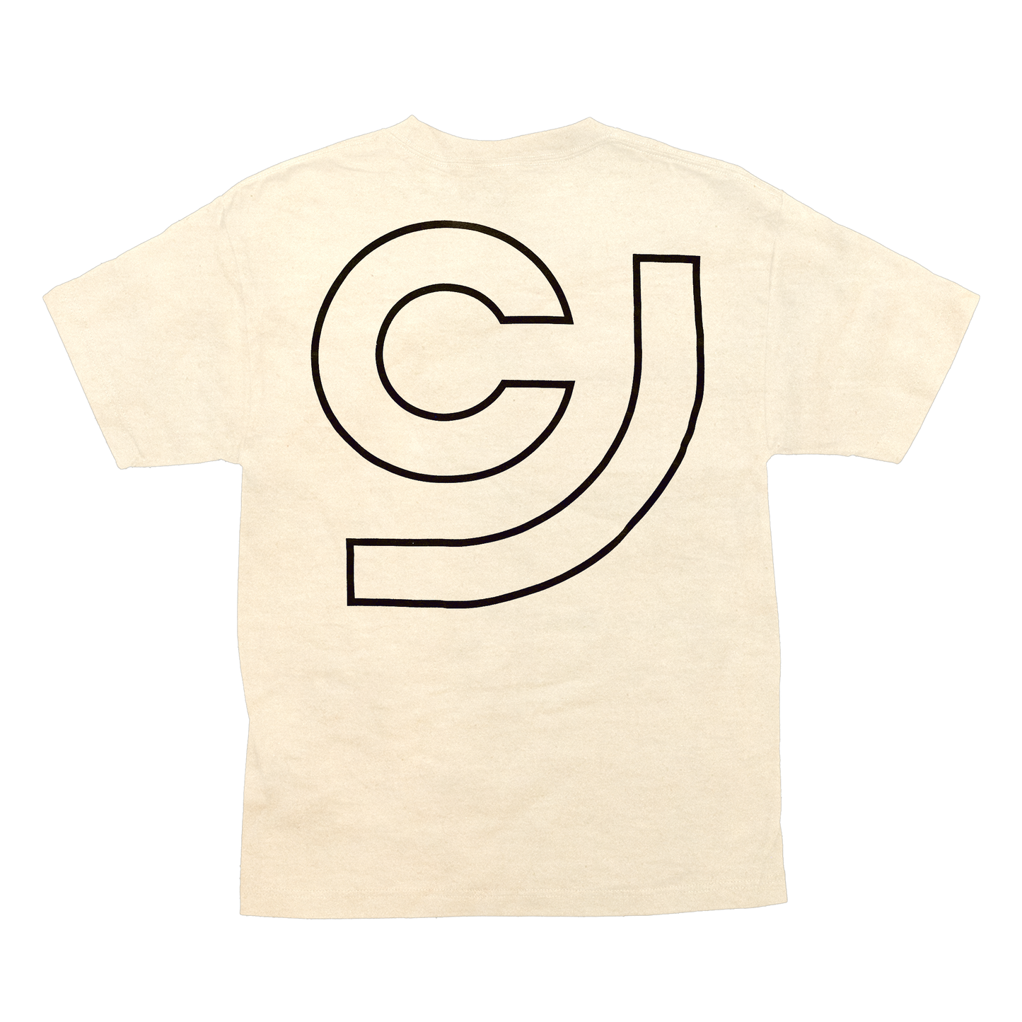 "CJ" IVORY TEE [PRE-ORDER]