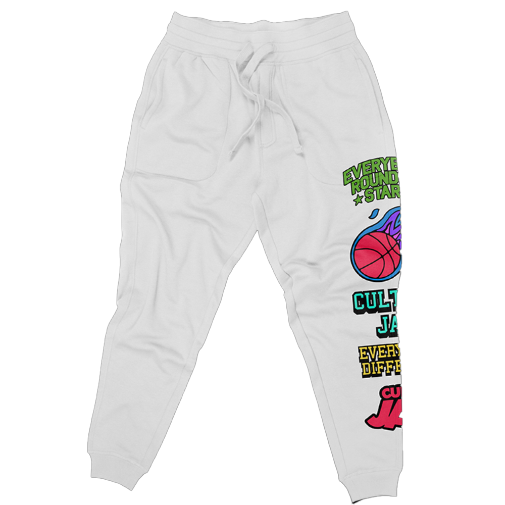 "Everything Different" White Sweatpants