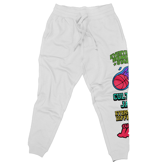 "Everything Different" White Sweatpants